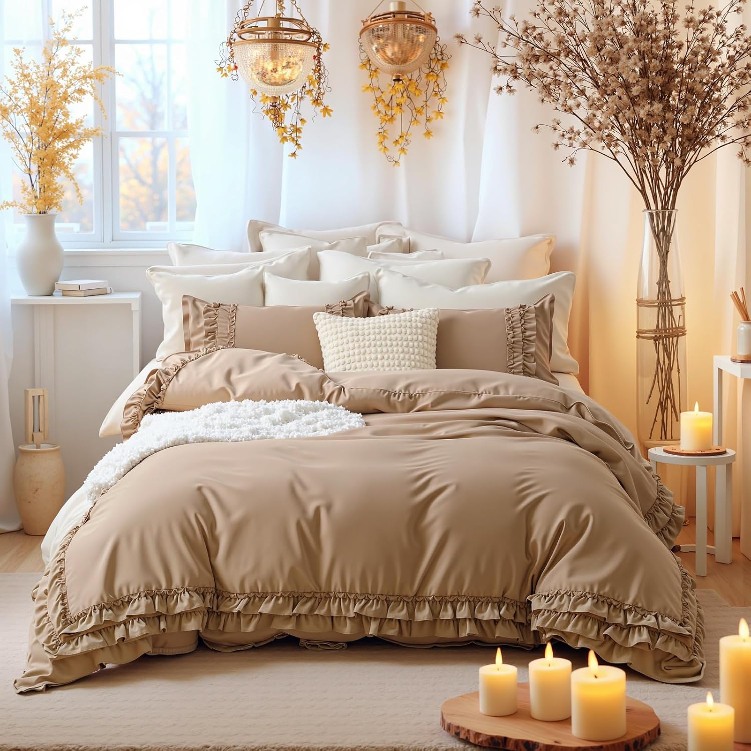 Country bedroom decor